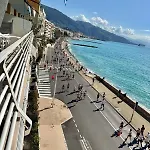 Casa Sud Menton Charmant Studio Renove Front De Mer, Terrasse Soleil & Parking Apartman