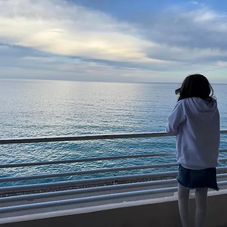 شقة Casa Sud Front De Vue Panoramique Terrasse Parking مينتون