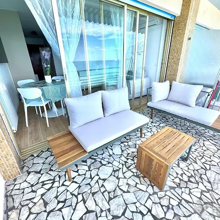 شقة Casa Sud Front De Vue Panoramique Terrasse Parking مينتون