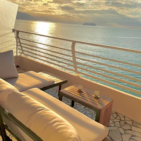 Casa Sud Front De Vue Panoramique Terrasse Parking شقة مينتون