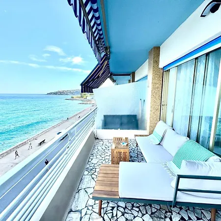 Casa Sud Menton Front De Mer Exceptionnel, Terrasse, Parking & Climatisation Inclus Apartman Menton
