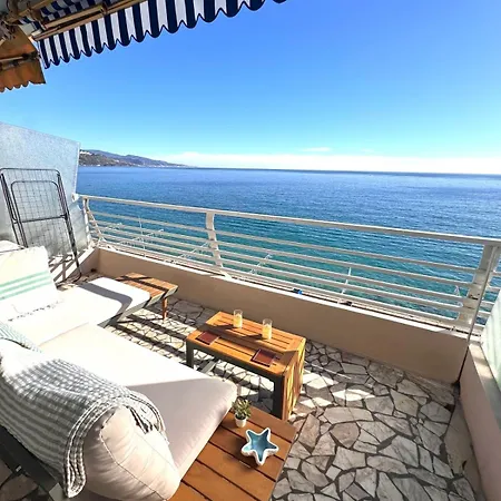 Casa Sud Menton Front De Mer Exceptionnel, Terrasse, Parking & Climatisation Inclus Daire *