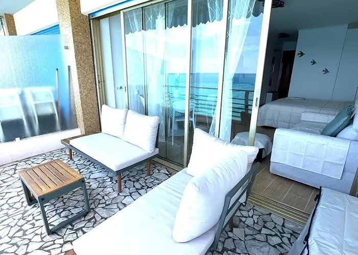 Apartmán Casa Sud Front De Mer, Terrasse Plein Soleil, Vue Panoramique Et Parking Menton