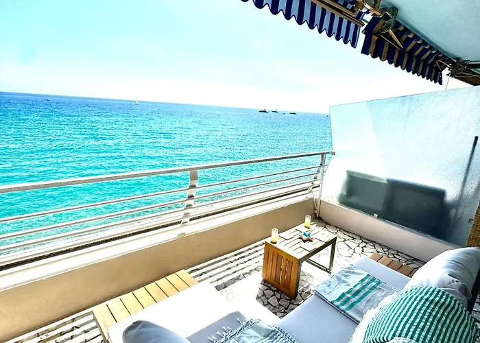 Casa Sud Front De Mer, Terrasse Plein Soleil, Vue Panoramique Et Parking Apartamento