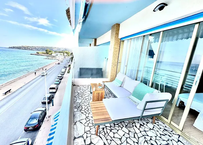 Casa Sud Front De Mer, Terrasse Plein Soleil, Vue Panoramique Et Parking Apartamento