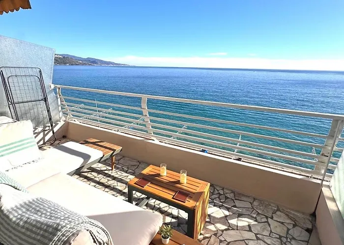 Casa Sud Front De Mer, Terrasse Plein Soleil, Vue Panoramique Et Parking Apartmán *